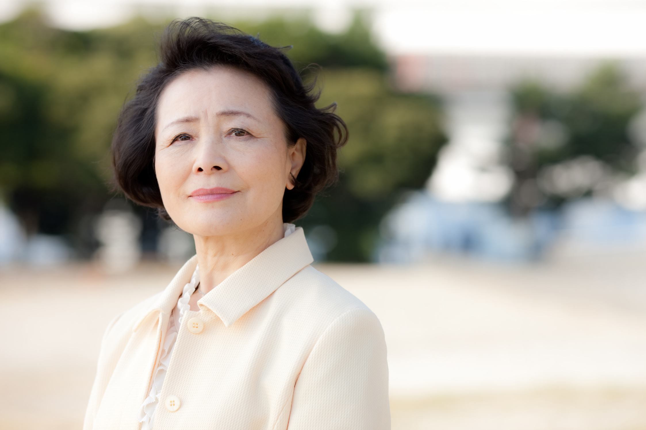 senior japanese woman